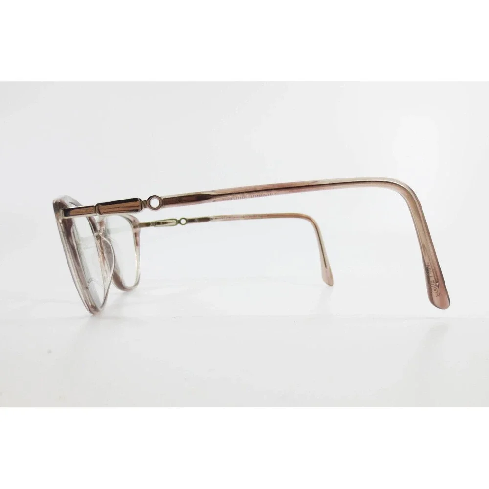 CM 202243 Blush Cat Eye Eyeglasses Frames 53-18-140 Pink Translucent Women